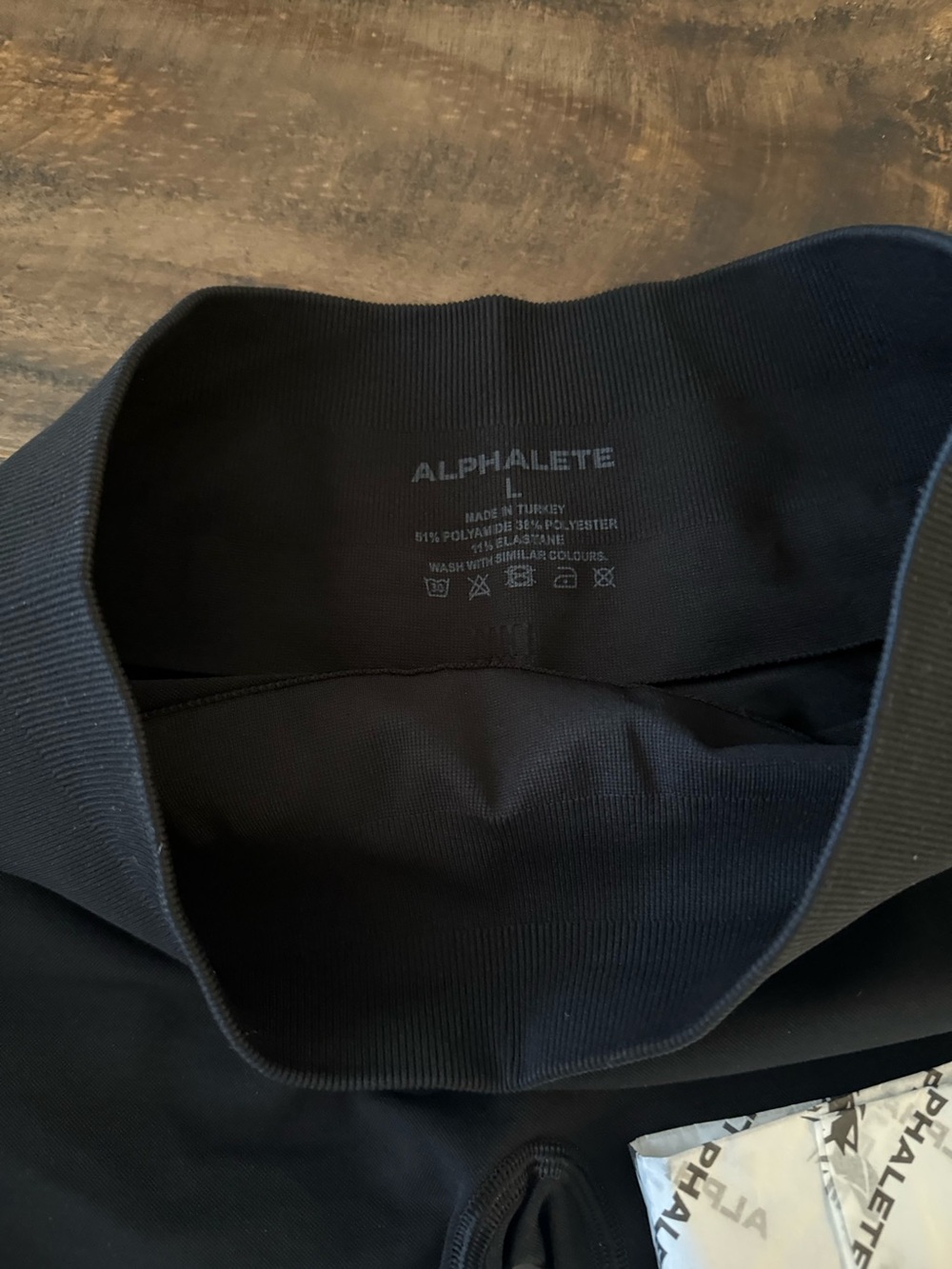 Alphalete Black PUMP Short! NWT! - Picture 3 of 3